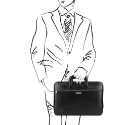Document Leather Briefcase