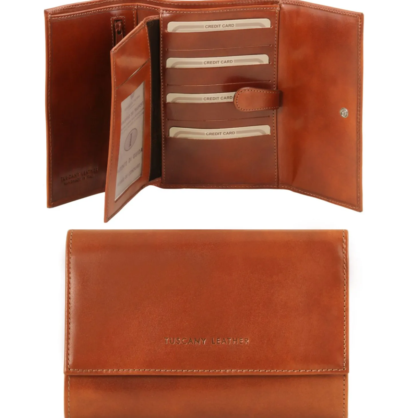 Exclusive 4 Fold Leather Wallet for Women