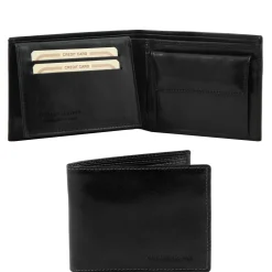 Exclusive 3 Fold Leather Wallet for men With Coin Pocket