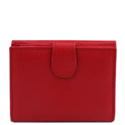 Exclusive 3 Fold Leather Wallet for Women With Coin Pocket