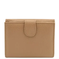 Exclusive 3 Fold Leather Wallet for Women With Coin Pocket