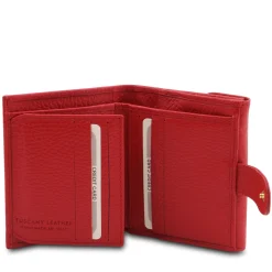 Exclusive 3 Fold Leather Wallet for Women With Coin Pocket