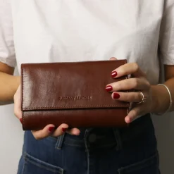 Exclusive 4 Fold Leather Wallet for Women