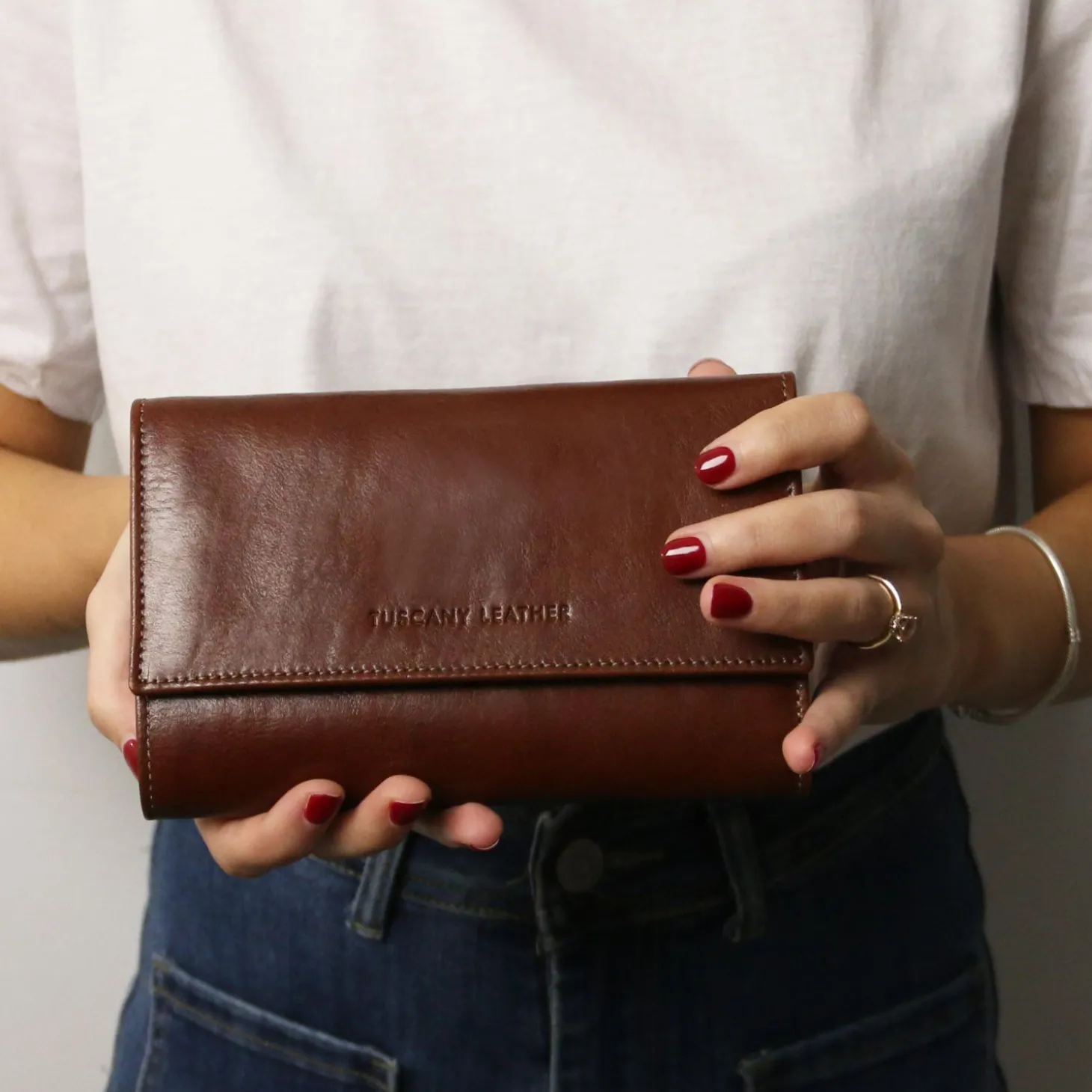Exclusive 4 Fold Leather Wallet for Women