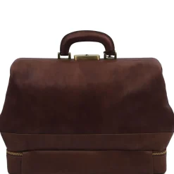 Exclusive Double-bottom Leather Doctor bag