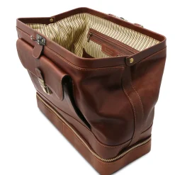 Exclusive Double-bottom Leather Doctor bag