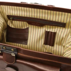 Exclusive Double-bottom Leather Doctor bag
