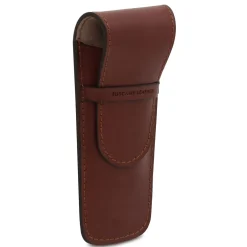 Exclusive Leather 2 Slots Pen/watch Holder