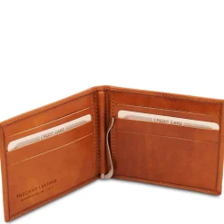 Exclusive Leather Card Holder With Money Clip
