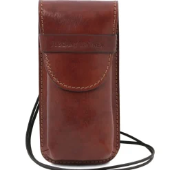 Exclusive Leather Eyeglasses/Smartphone Holder Large Size