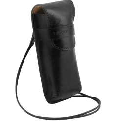 Exclusive Leather Eyeglasses/Smartphone Holder Large Size