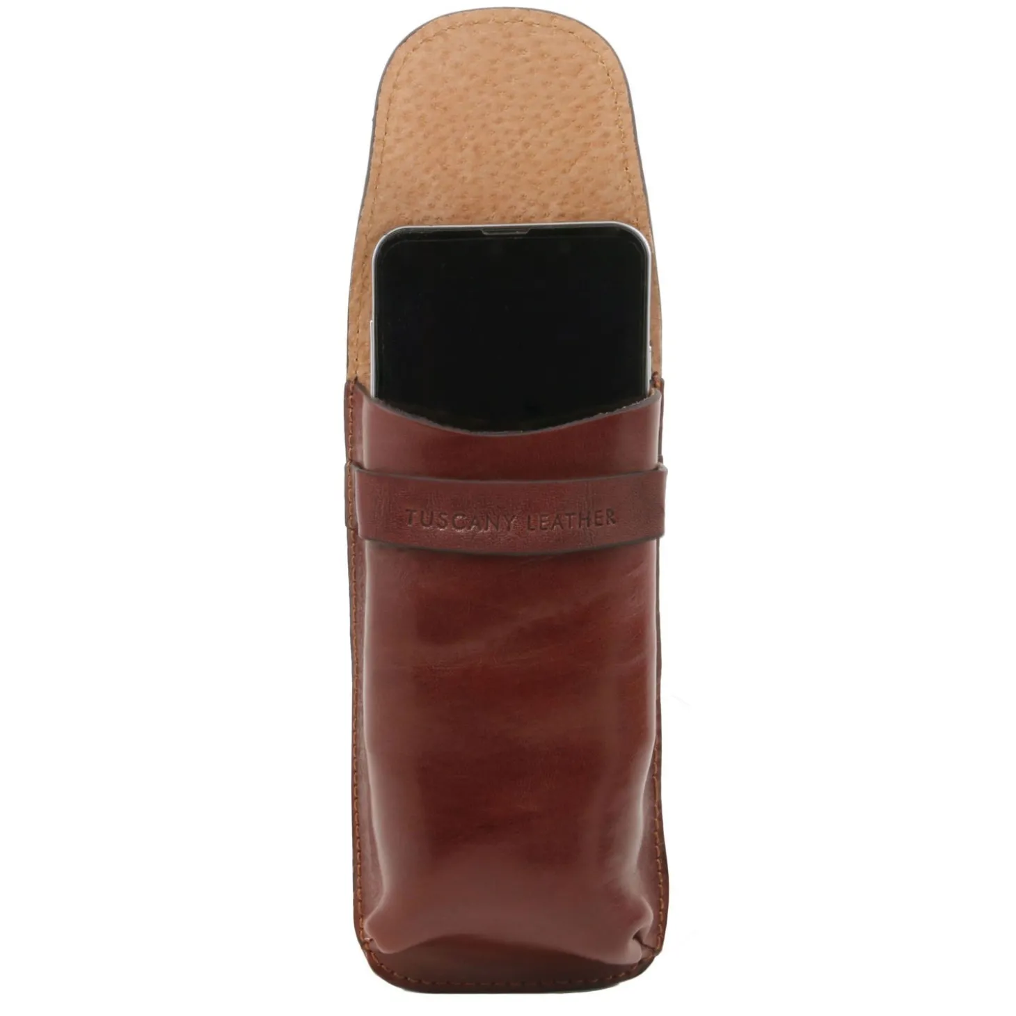 Exclusive Leather Eyeglasses/Smartphone Holder Large Size