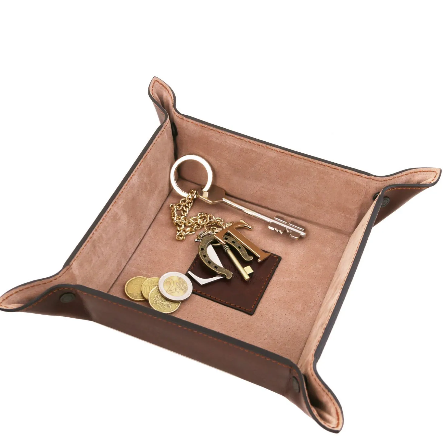 Exclusive Leather Valet Tray Large Size
