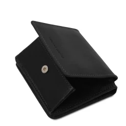 Exclusive Leather Wallet With Coin Pocket