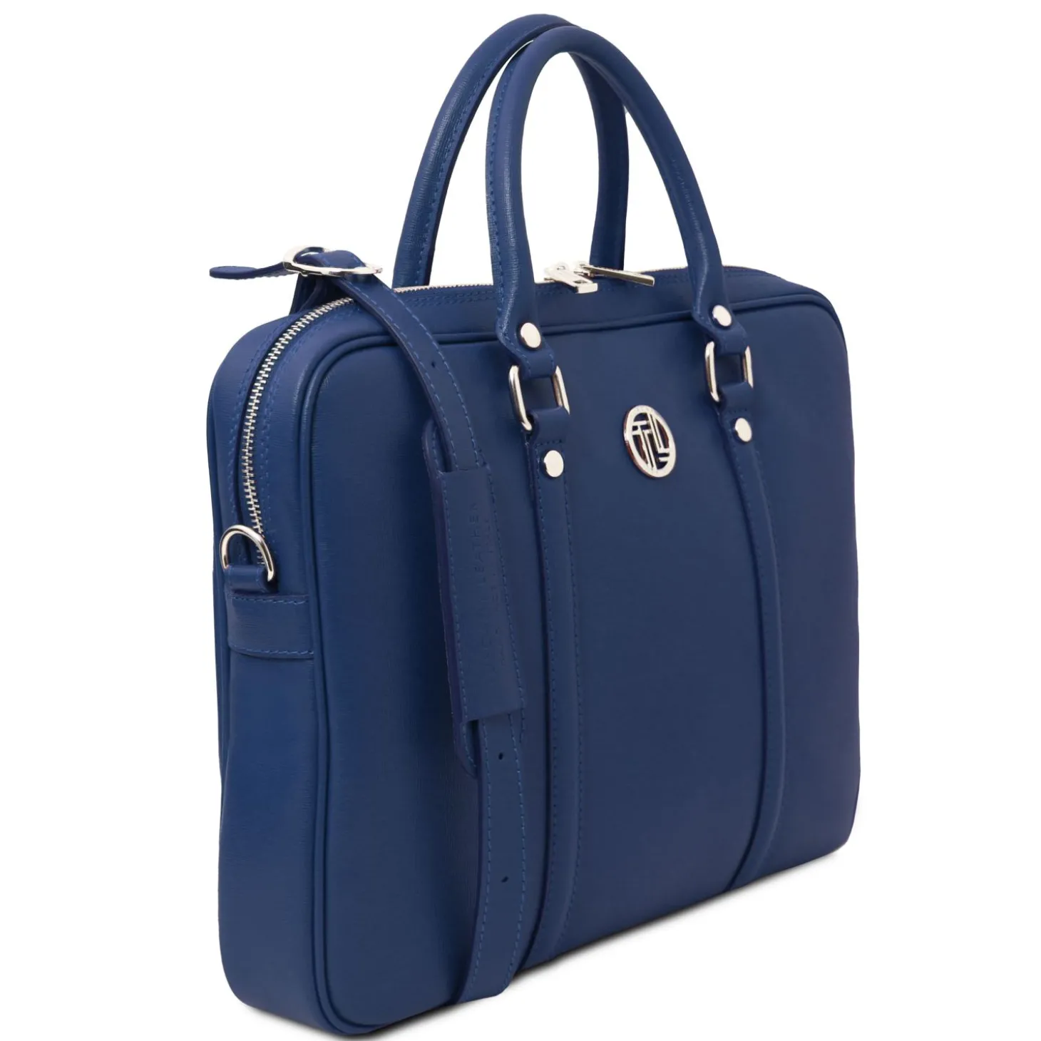 Exclusive Saffiano Leather Laptop Case