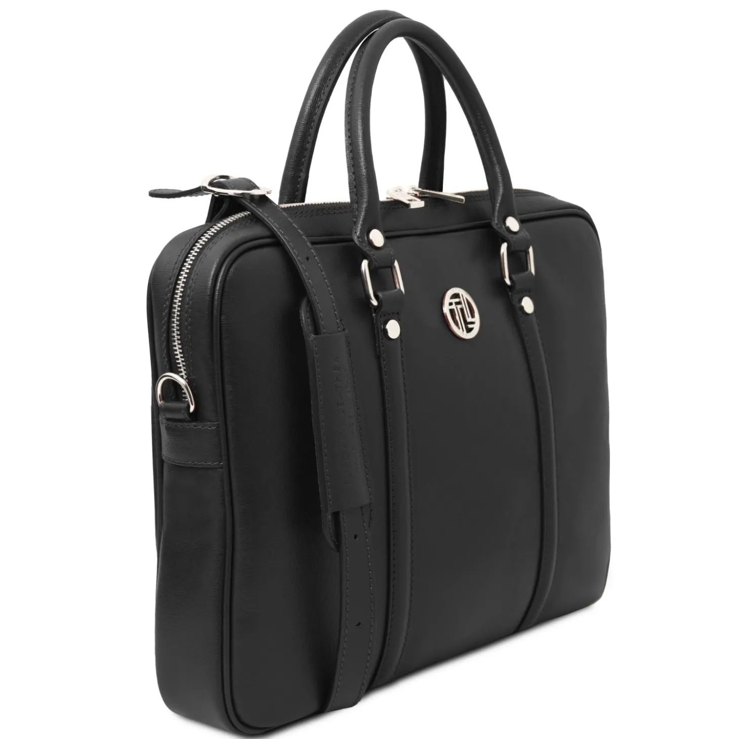 Exclusive Saffiano Leather Laptop Case