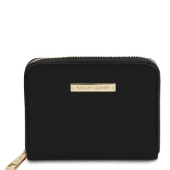 Exclusive zip Around Leather Wallet
