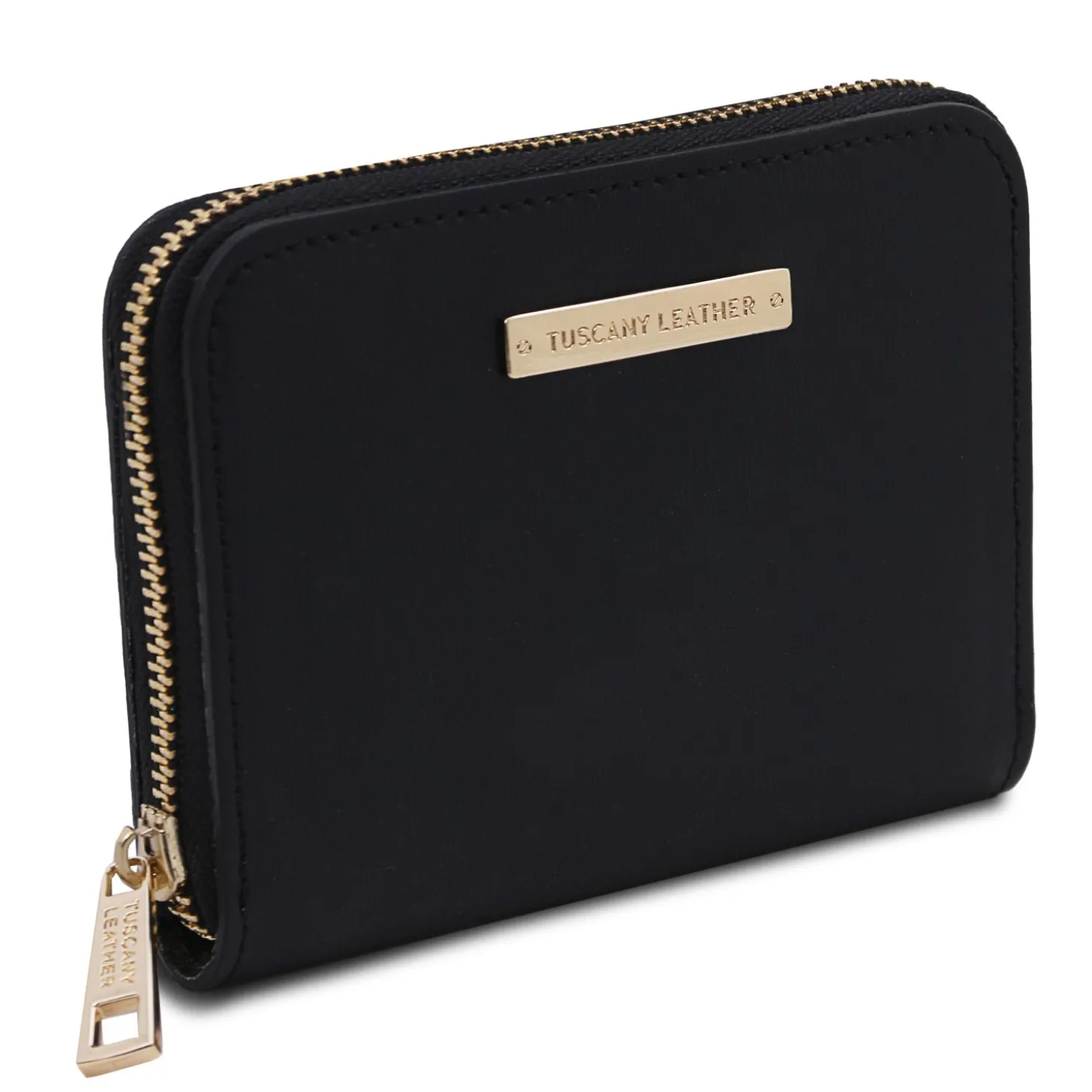 Exclusive zip Around Leather Wallet