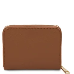 Exclusive zip Around Leather Wallet