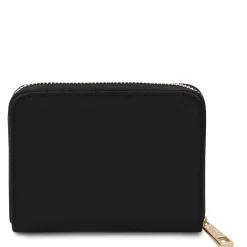 Exclusive zip Around Leather Wallet