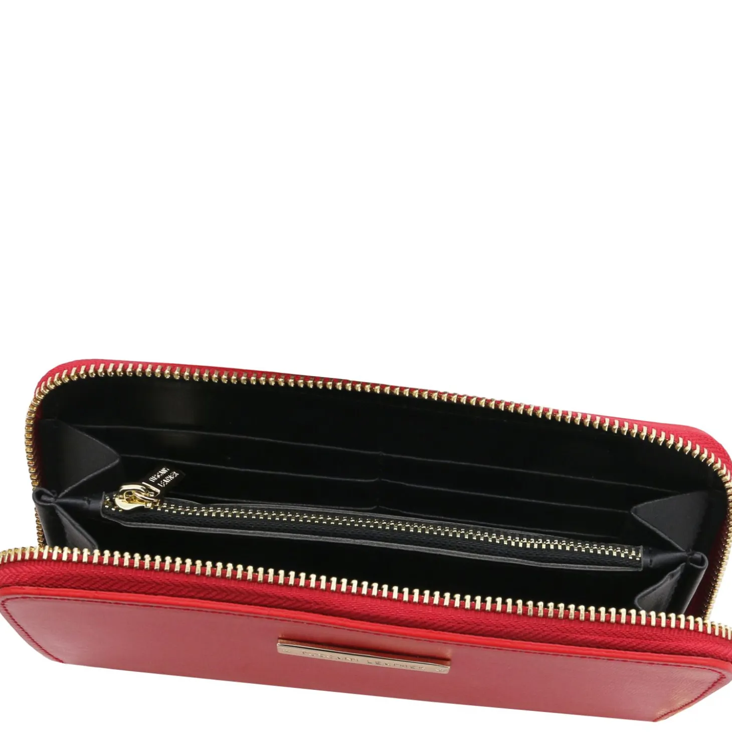 Exclusive zip Around Leather Wallet