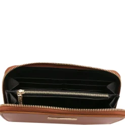 Exclusive zip Around Leather Wallet
