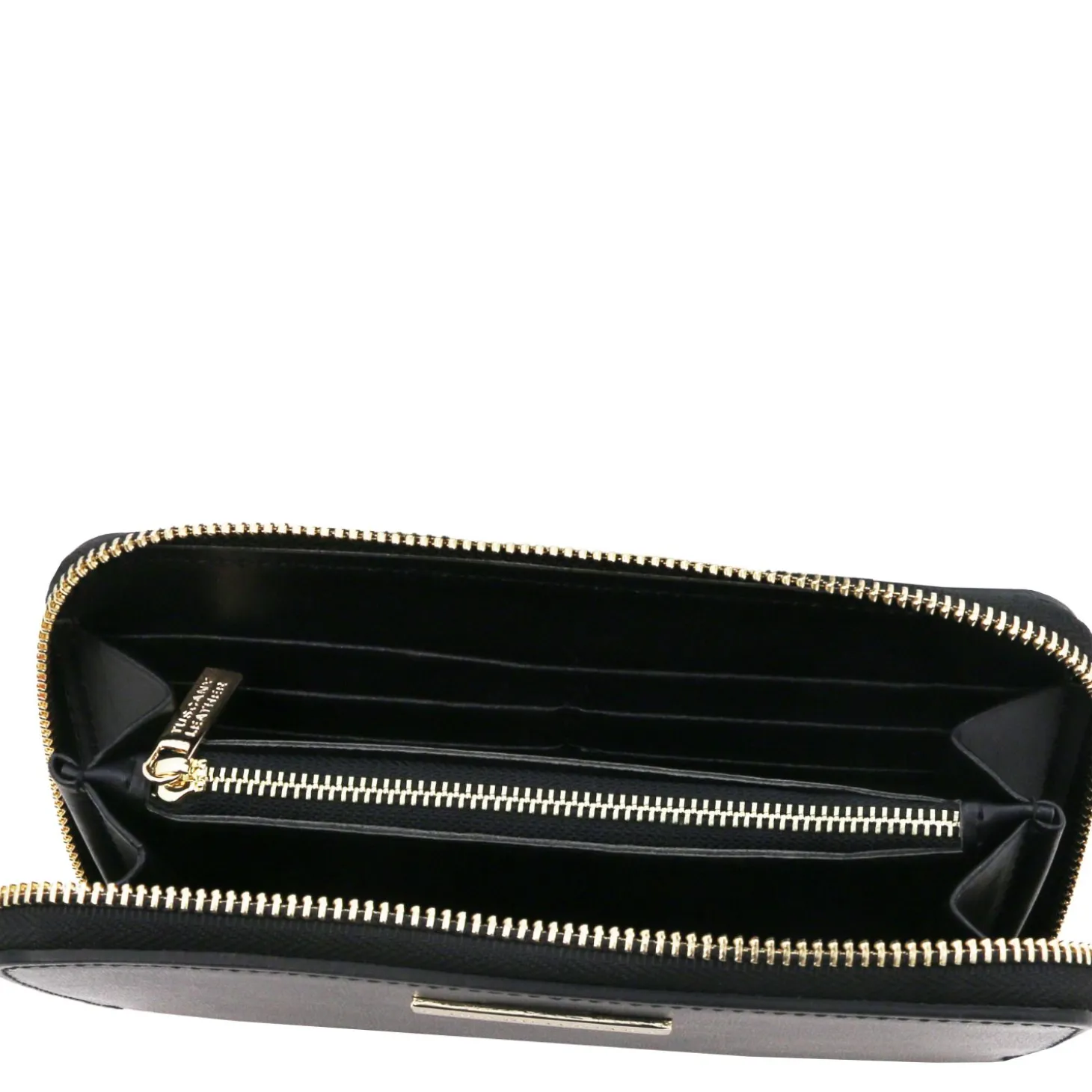 Exclusive zip Around Leather Wallet