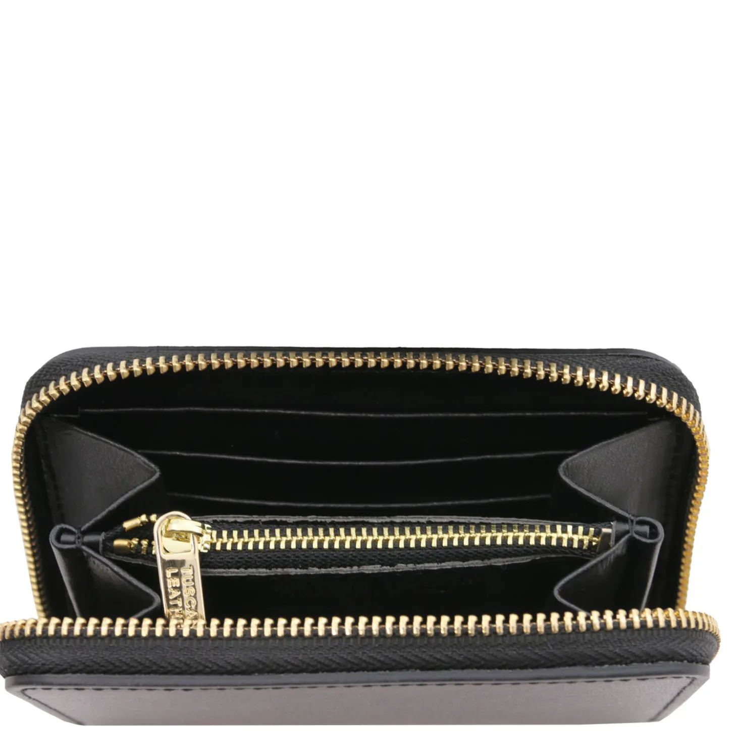 Exclusive zip Around Leather Wallet
