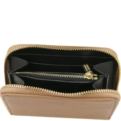 Exclusive zip Around Leather Wallet