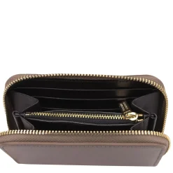 Exclusive zip Around Leather Wallet