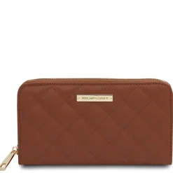 Exclusive zip Around Soft Leather Wallet