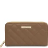 Exclusive zip Around Soft Leather Wallet