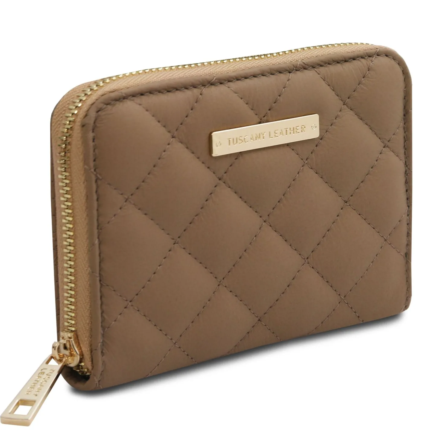 Exclusive zip Around Soft Leather Wallet