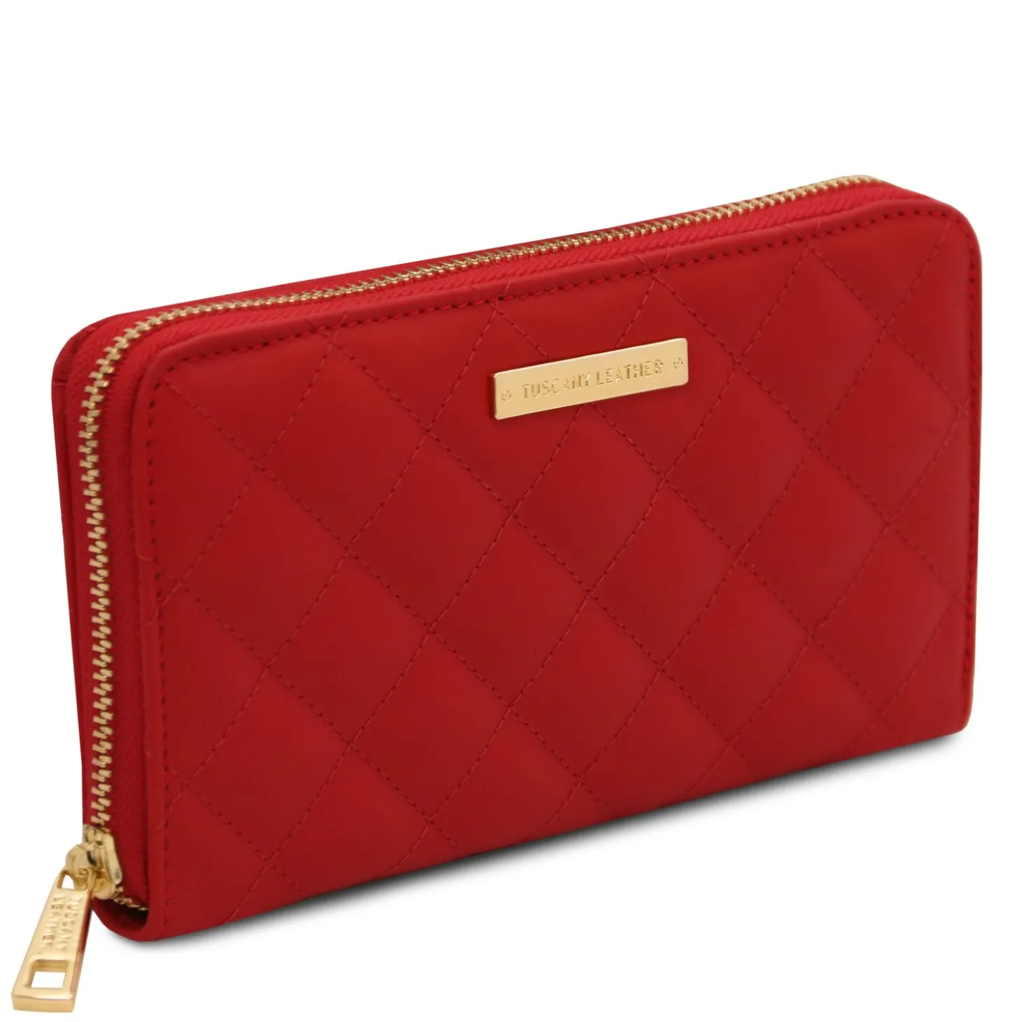 Exclusive zip Around Soft Leather Wallet
