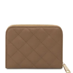 Exclusive zip Around Soft Leather Wallet