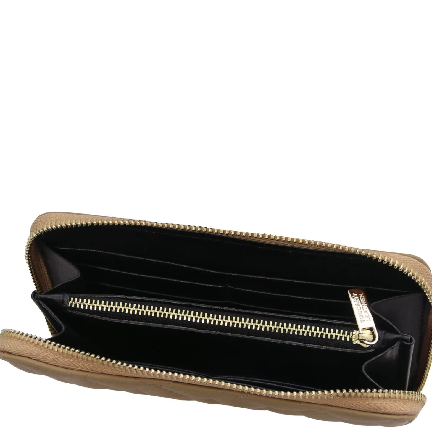 Exclusive zip Around Soft Leather Wallet