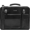 Leather Briefcase 2 Compartments