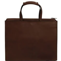 Leather Briefcase 3 Compartments for Women