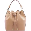 Leather Bucket bag