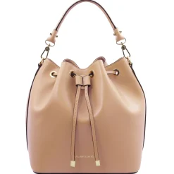 Leather Bucket bag