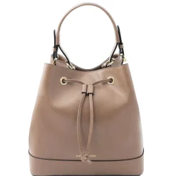 Leather Bucket bag