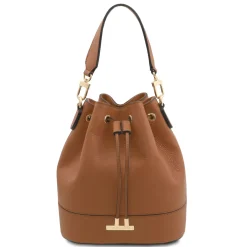 Leather Bucket bag
