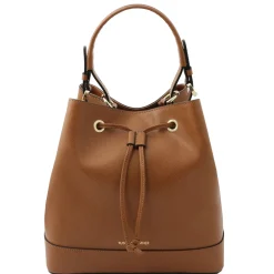 Leather Bucket bag