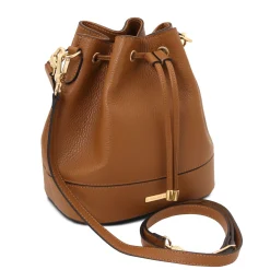 Leather Bucket bag