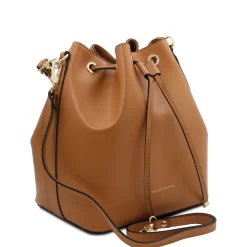 Leather Bucket bag