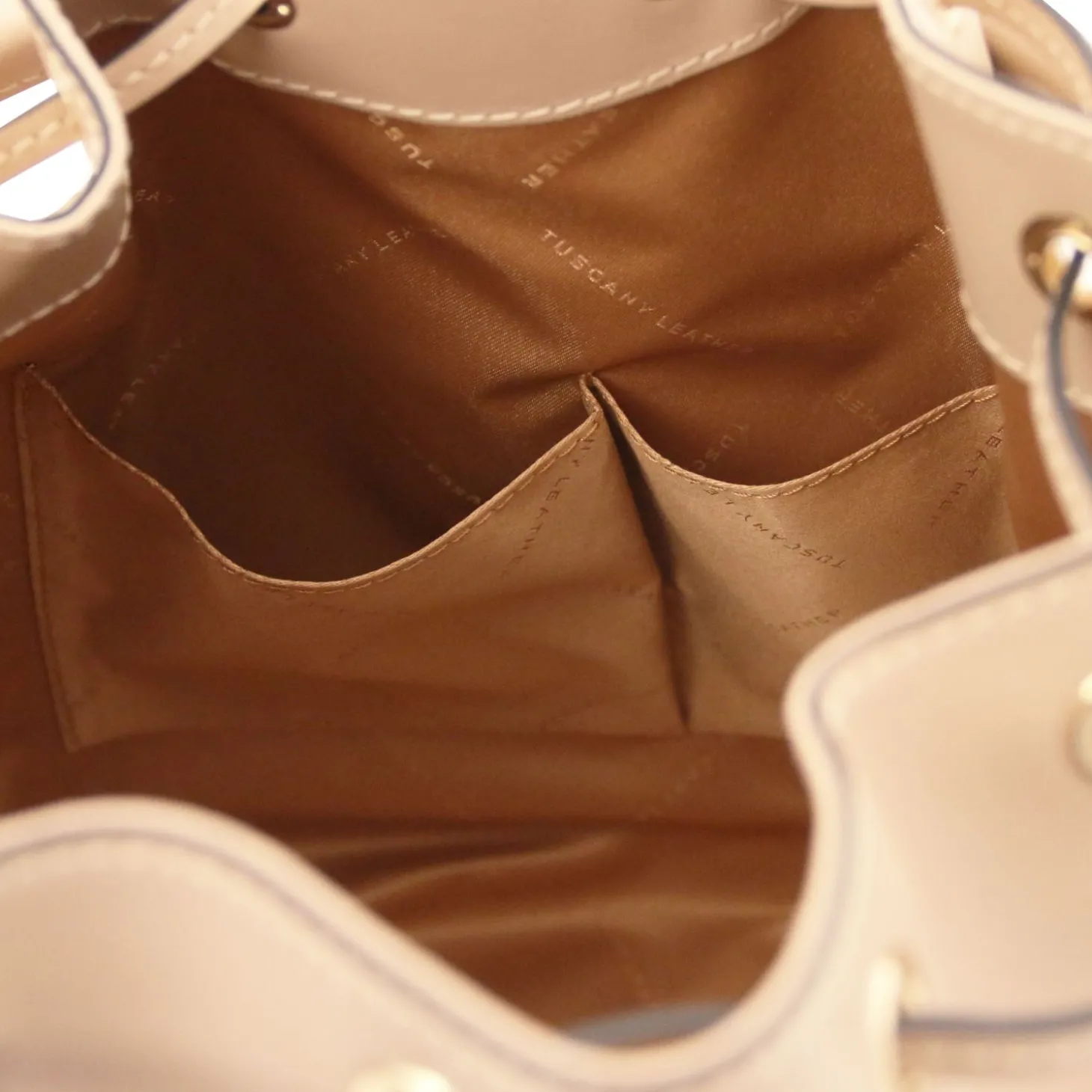 Leather Bucket bag