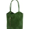 Leather Convertible Backpack Shoulderbag