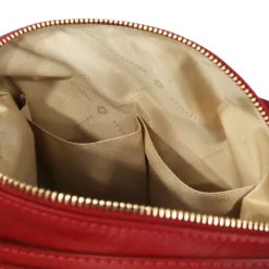 Leather Convertible Backpack Shoulderbag