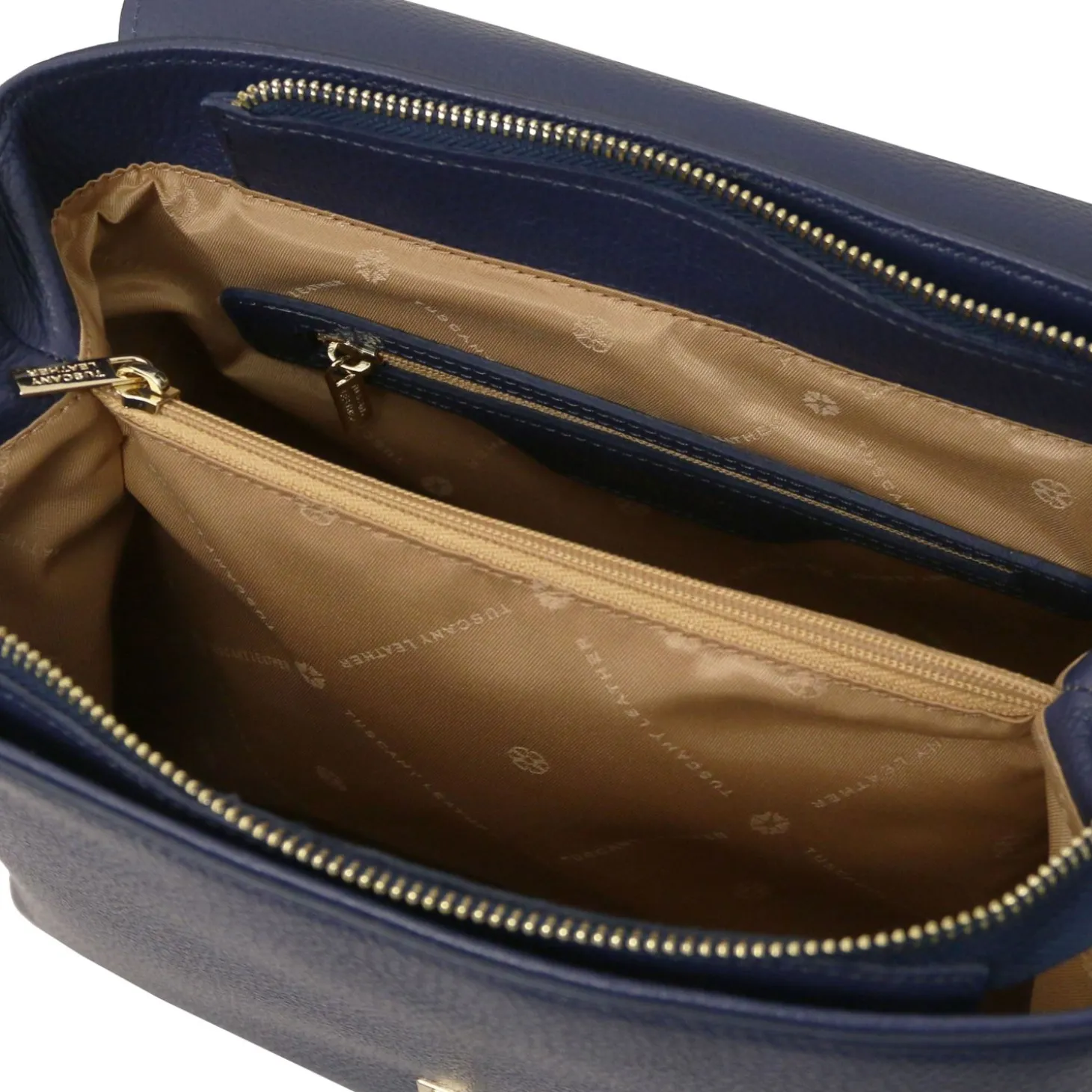 Leather Convertible Backpack Handbag
