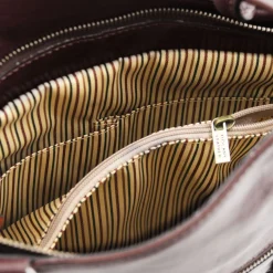 Leather Convertible Backpack Shoulderbag